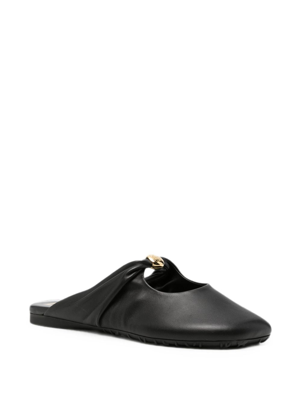 Loewe Women Pebble Soft Leather Slippers LOEWE