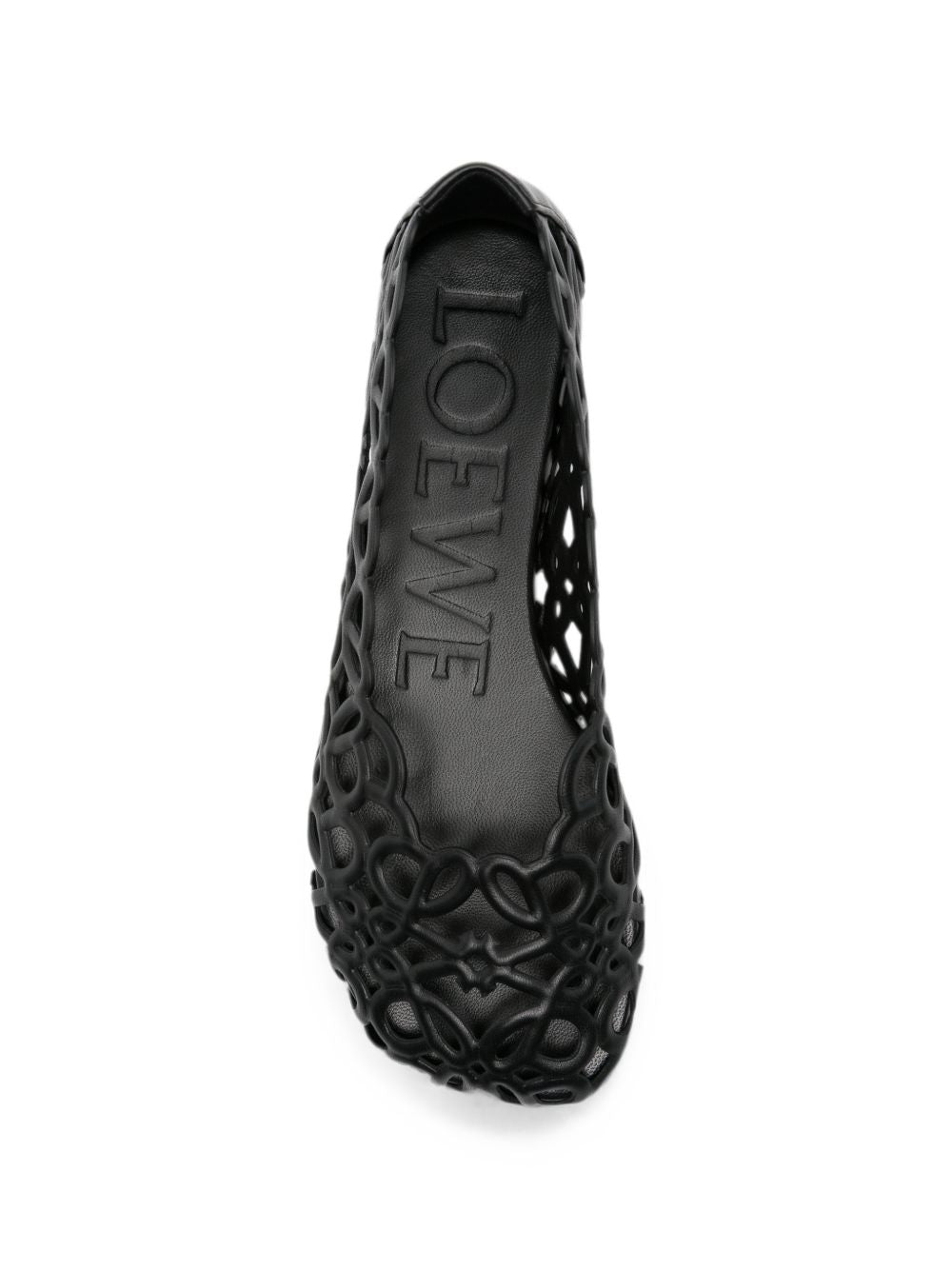 Loewe Women Petal Anagram Ballet Flats LOEWE