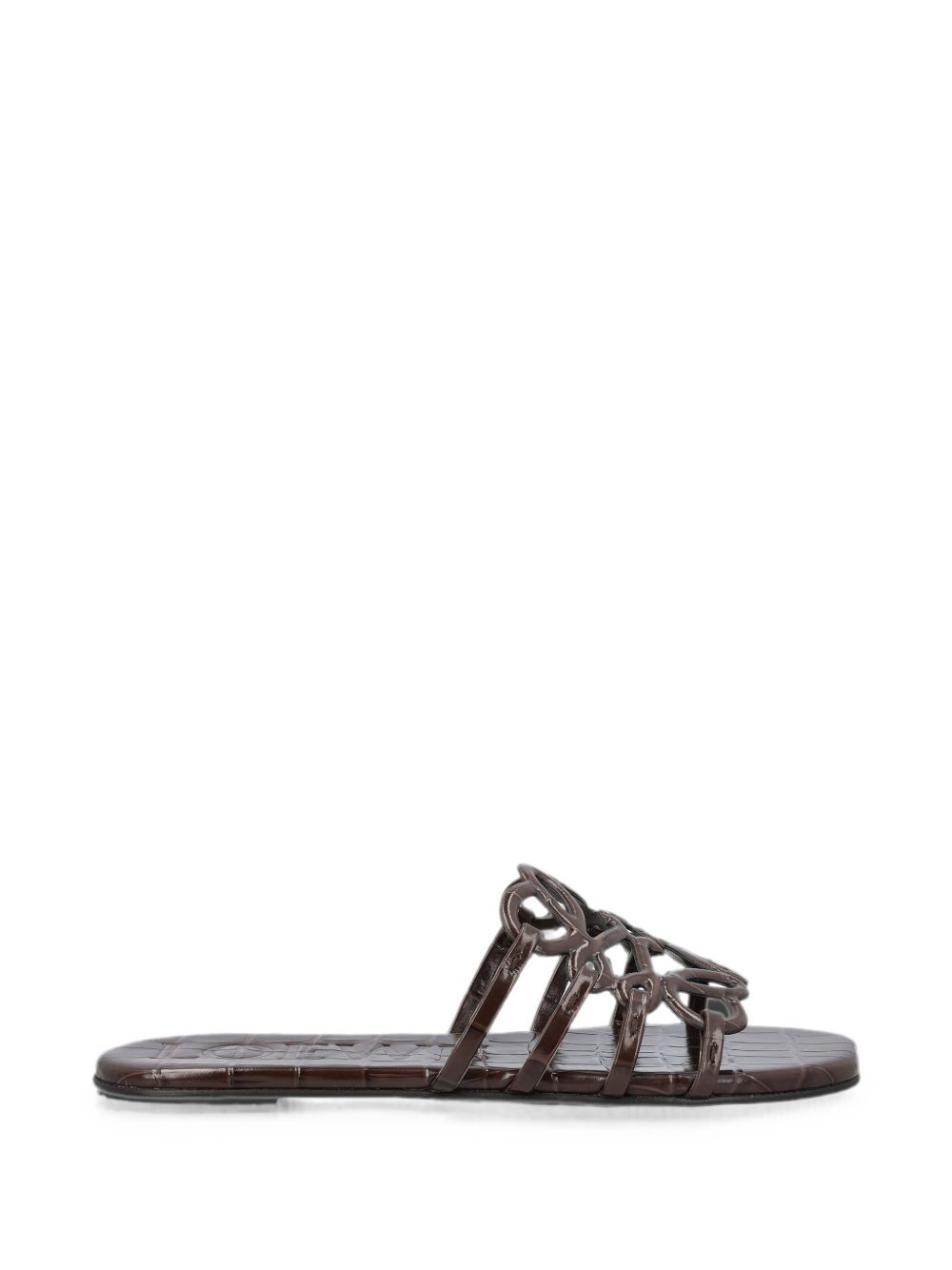 Loewe Women Petal Anagram Flat Sandals LOEWE