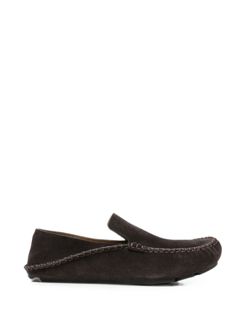 Loewe Men Rambla Leather Loafers LOEWE