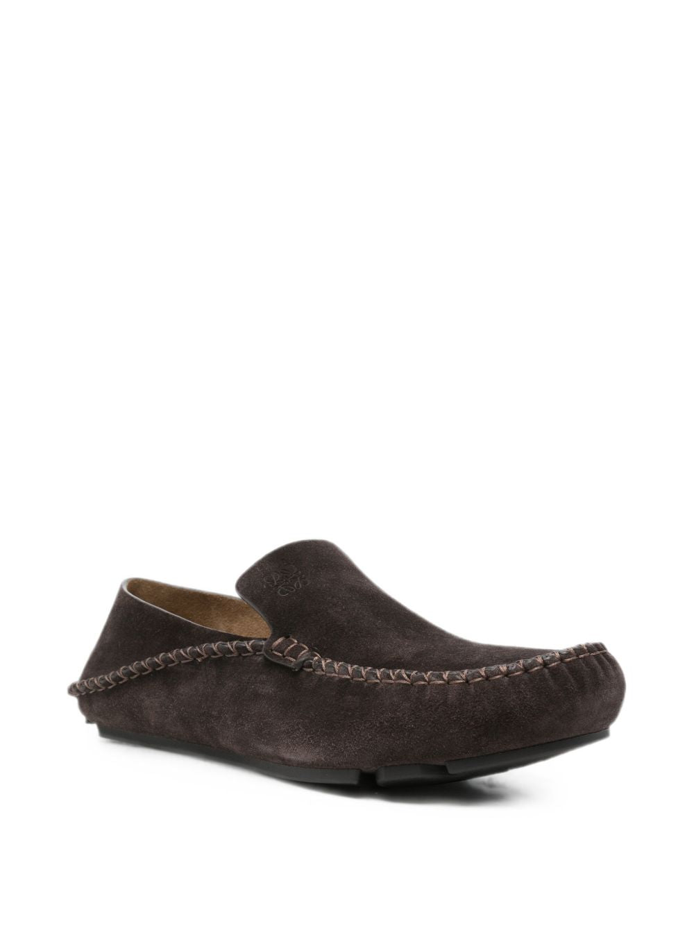 Loewe Men Rambla Leather Loafers LOEWE