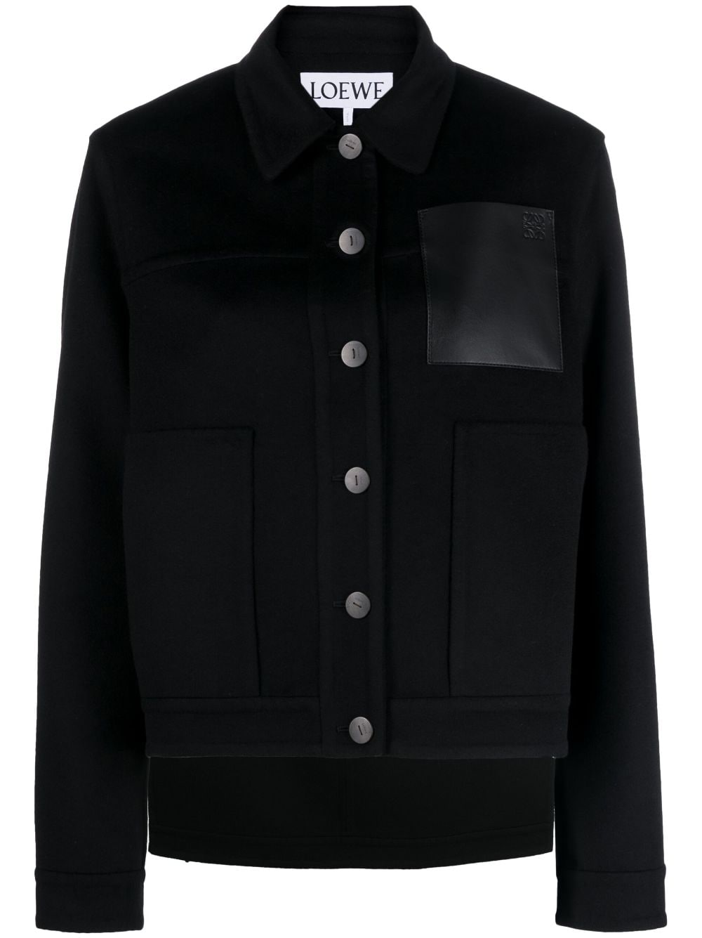 Loewe Women Wool And Cashmere Jacket LOEWE