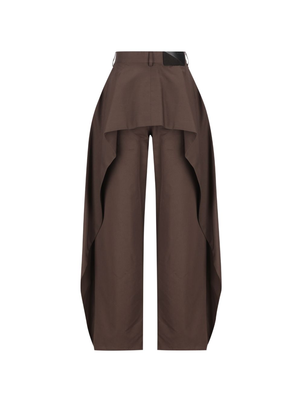 Loewe Women Cotton And Silk Blend Trousers LOEWE