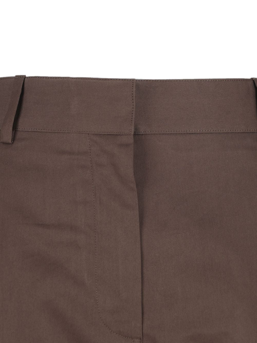 Loewe Women Cotton And Silk Blend Trousers LOEWE