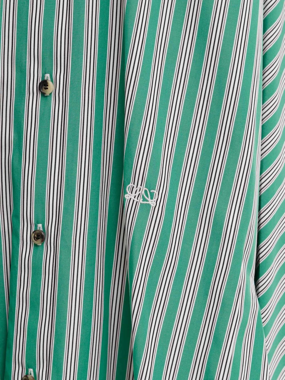 Loewe Women Striped Cotton Shirt LOEWE
