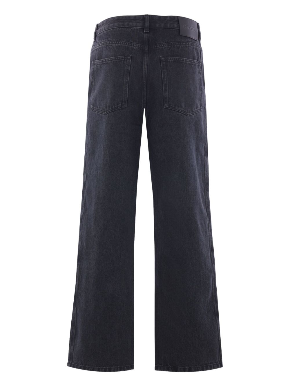 Loewe Women Anagram Denim Cotton Jeans LOEWE