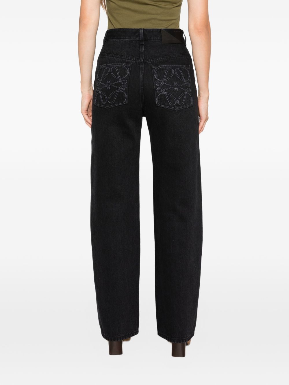 Loewe Women Anagram Denim Jeans LOEWE