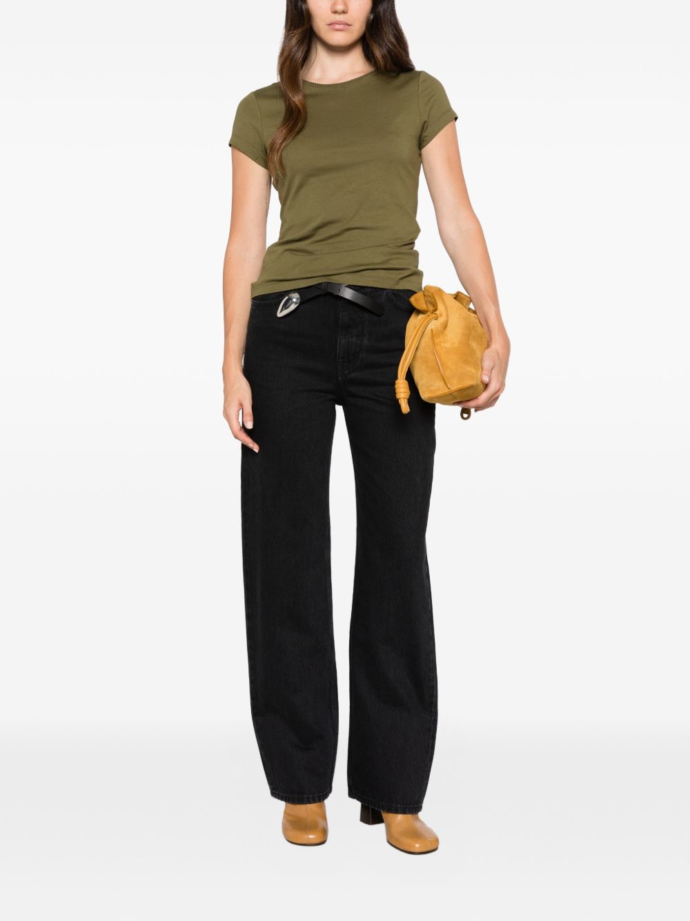 Loewe Women Anagram Denim Jeans LOEWE