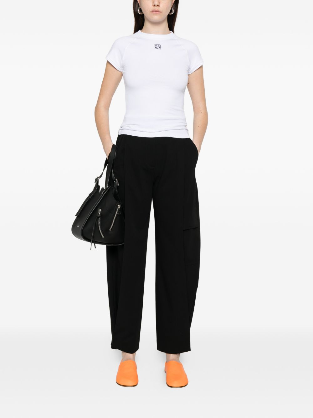 Loewe Women Anagram Cotton T-Shirt LOEWE