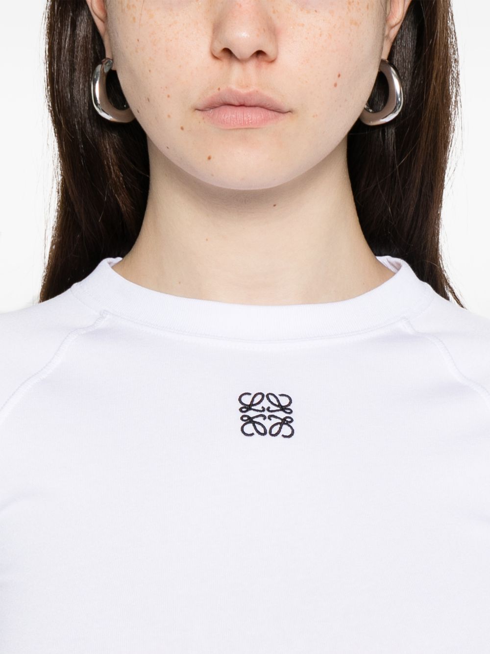 Loewe Women Anagram Cotton T-Shirt LOEWE