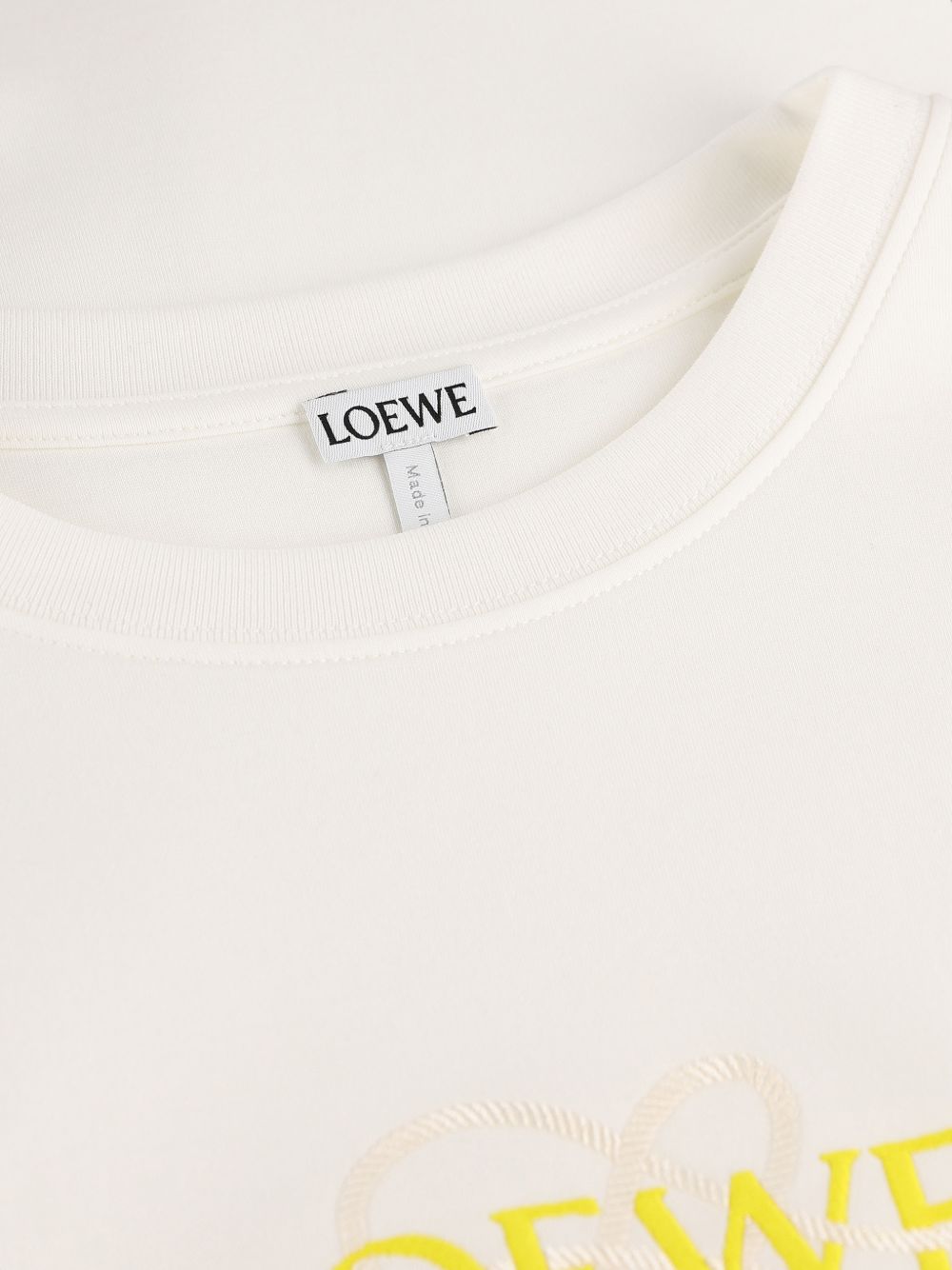 Loewe Women Logo Cotton T-Shirt LOEWE