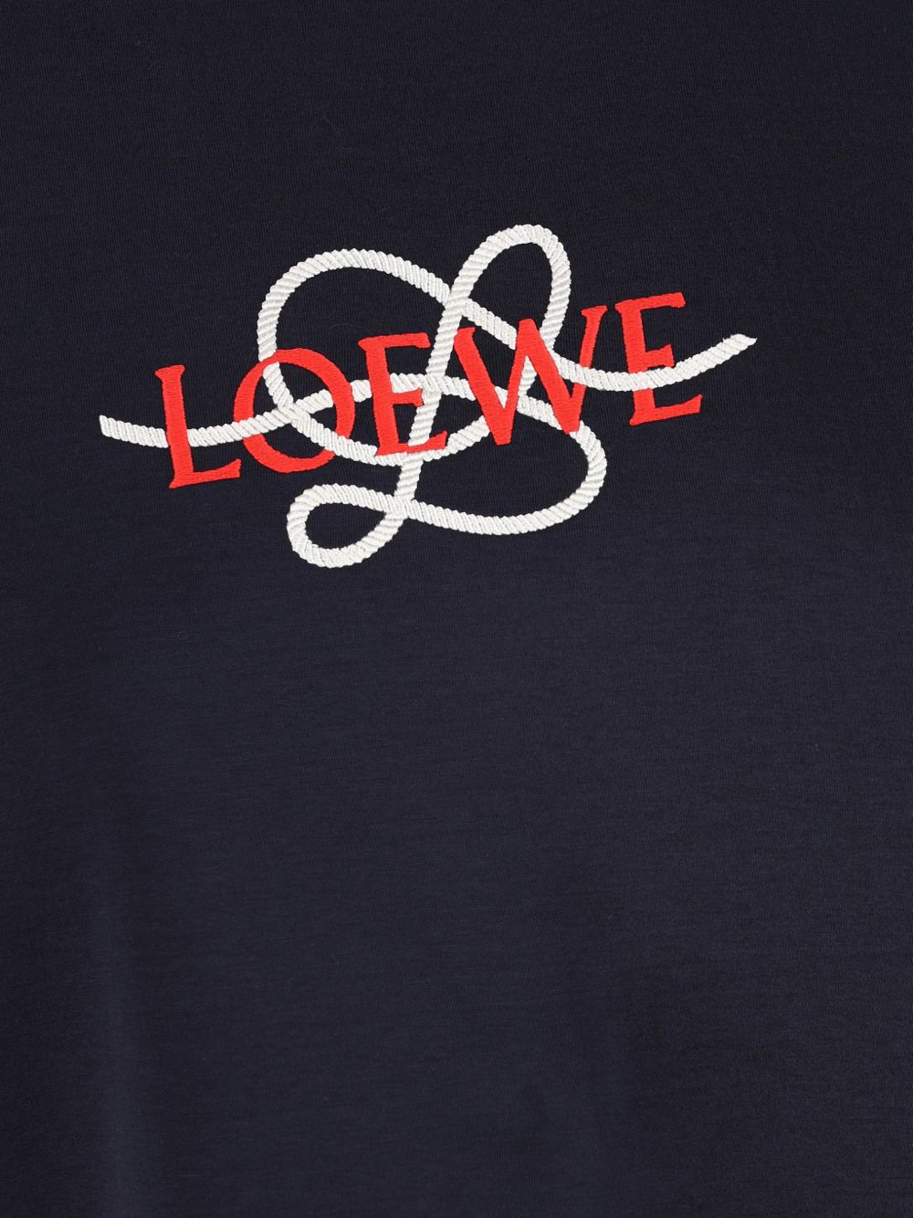 Loewe Women Logo Cotton T-Shirt LOEWE