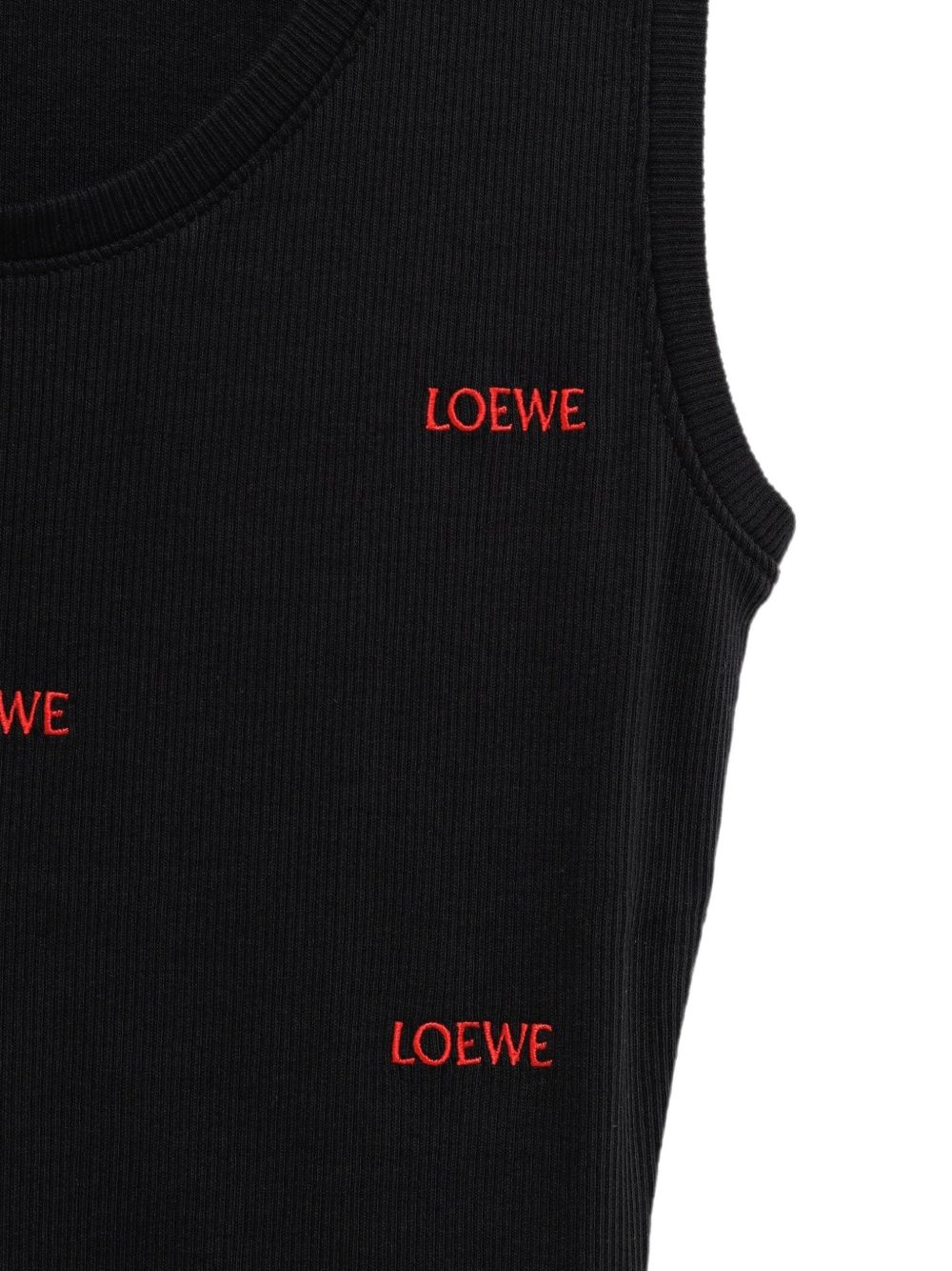 Loewe Women Logo Cotton Tank Top LOEWE