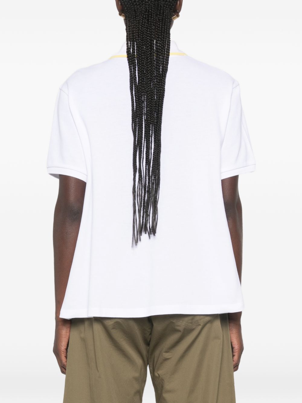 Loewe Women Anagram Cotton Polo Shirt LOEWE