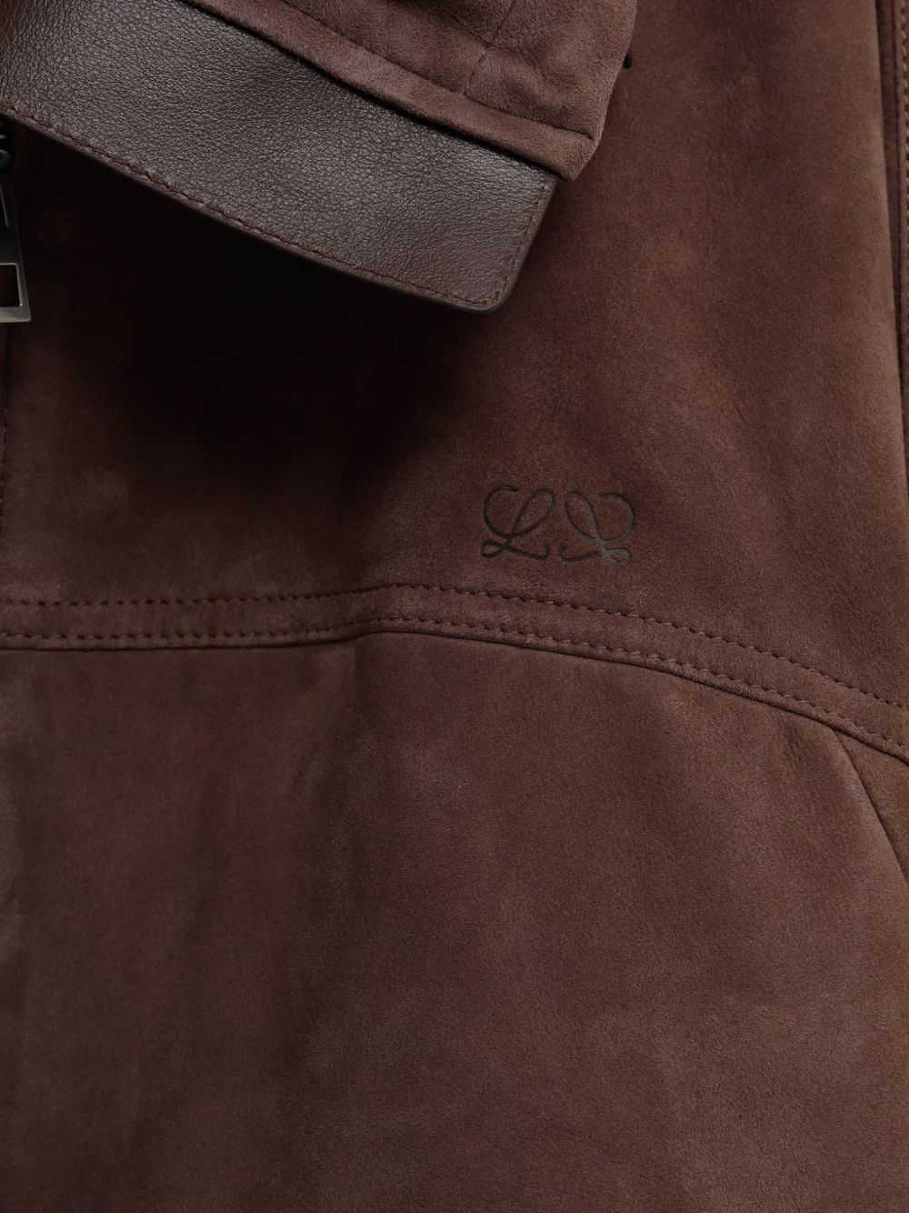 Loewe Women Suede Leather Jacket LOEWE