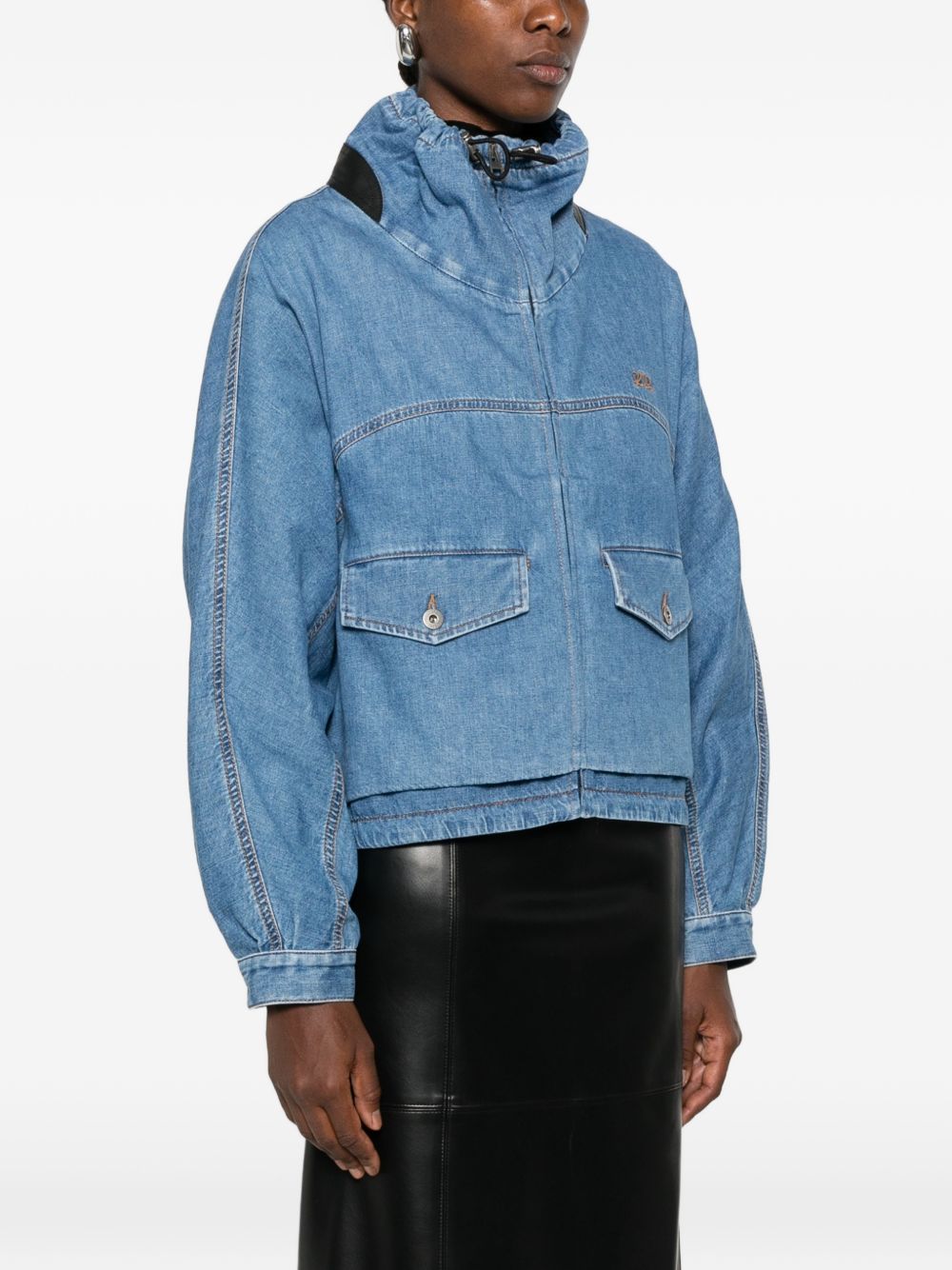 Loewe Women Denim Cotton Jacket LOEWE