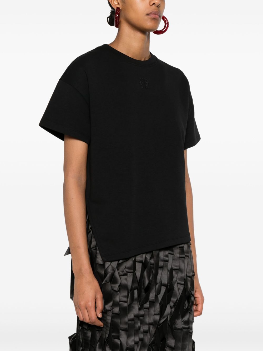 Loewe Women Anagram Cotton T-Shirt LOEWE