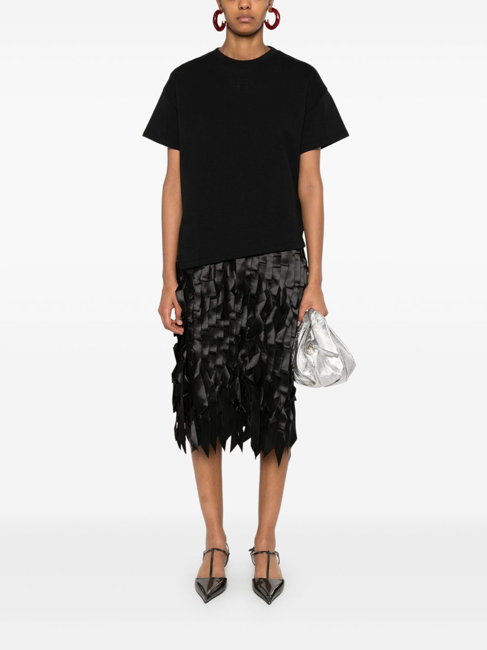 Loewe Women Anagram Cotton T-Shirt LOEWE