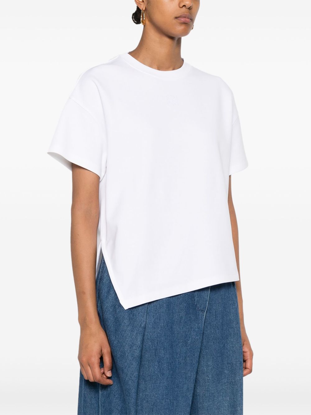 Loewe Women Anagram Cotton T-Shirt LOEWE