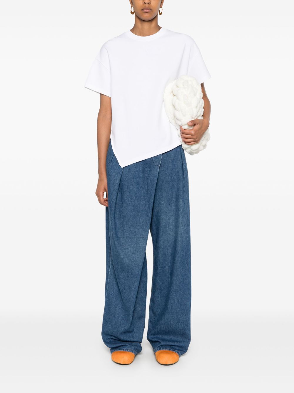 Loewe Women Anagram Cotton T-Shirt LOEWE