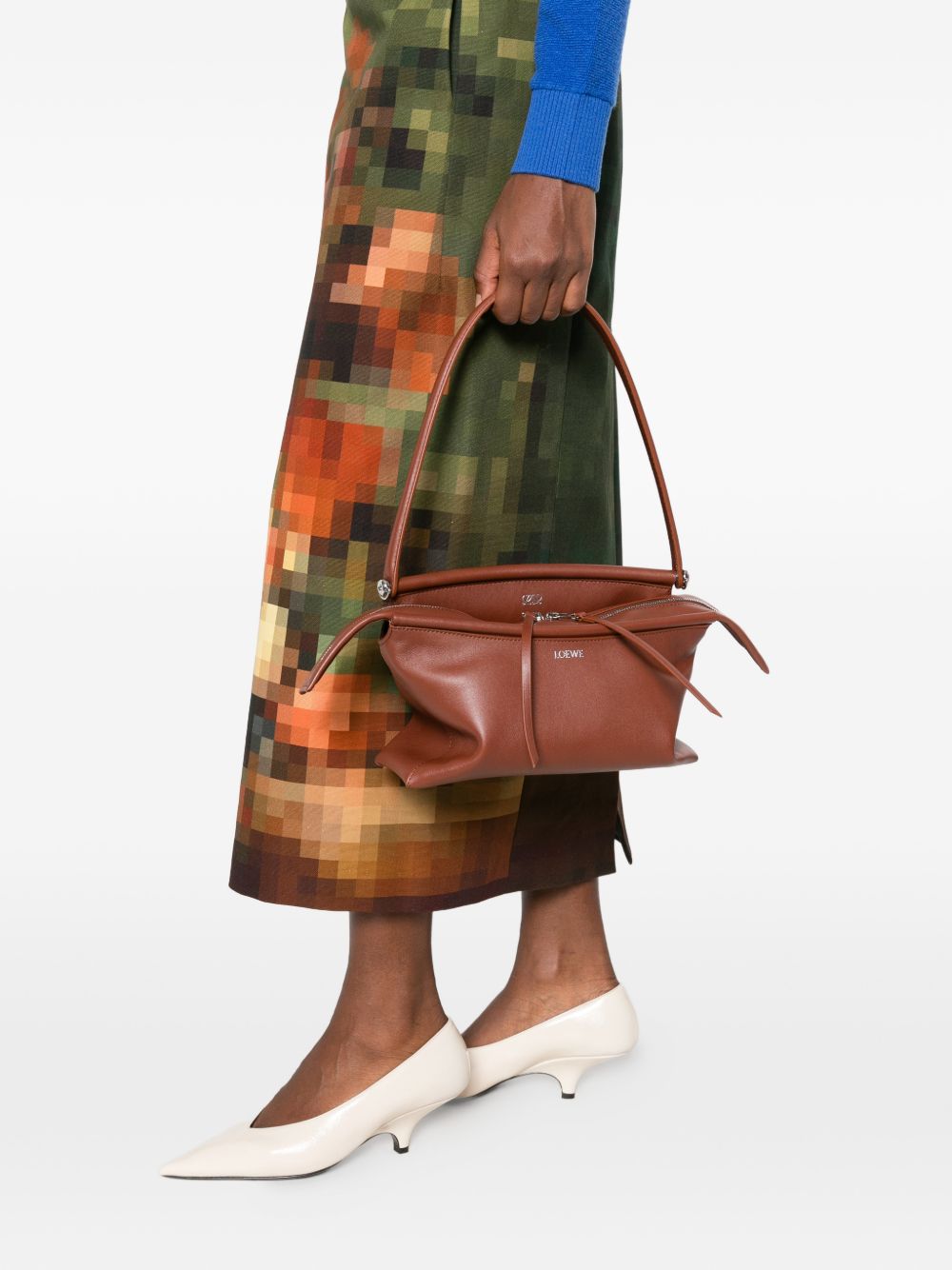 Loewe Women Whisker Small Leather Shoulder Bag LOEWE
