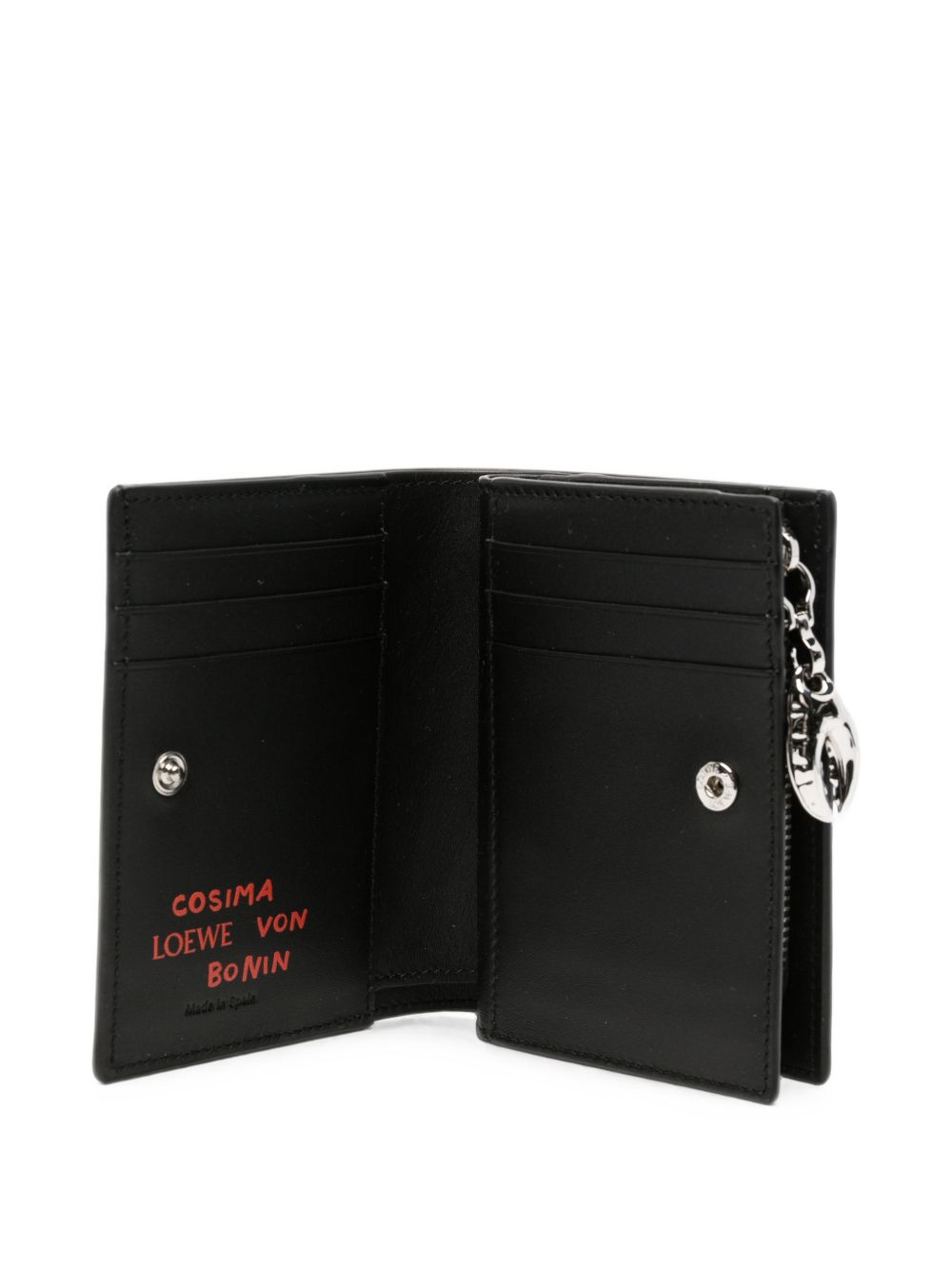 Loewe Women Claw Leather Compact Wallet LOEWE