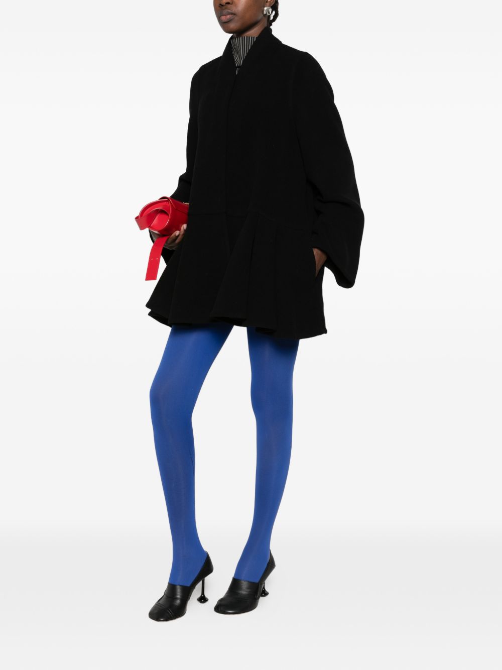 Loewe Women Wool And Cashmere Short Coat LOEWE