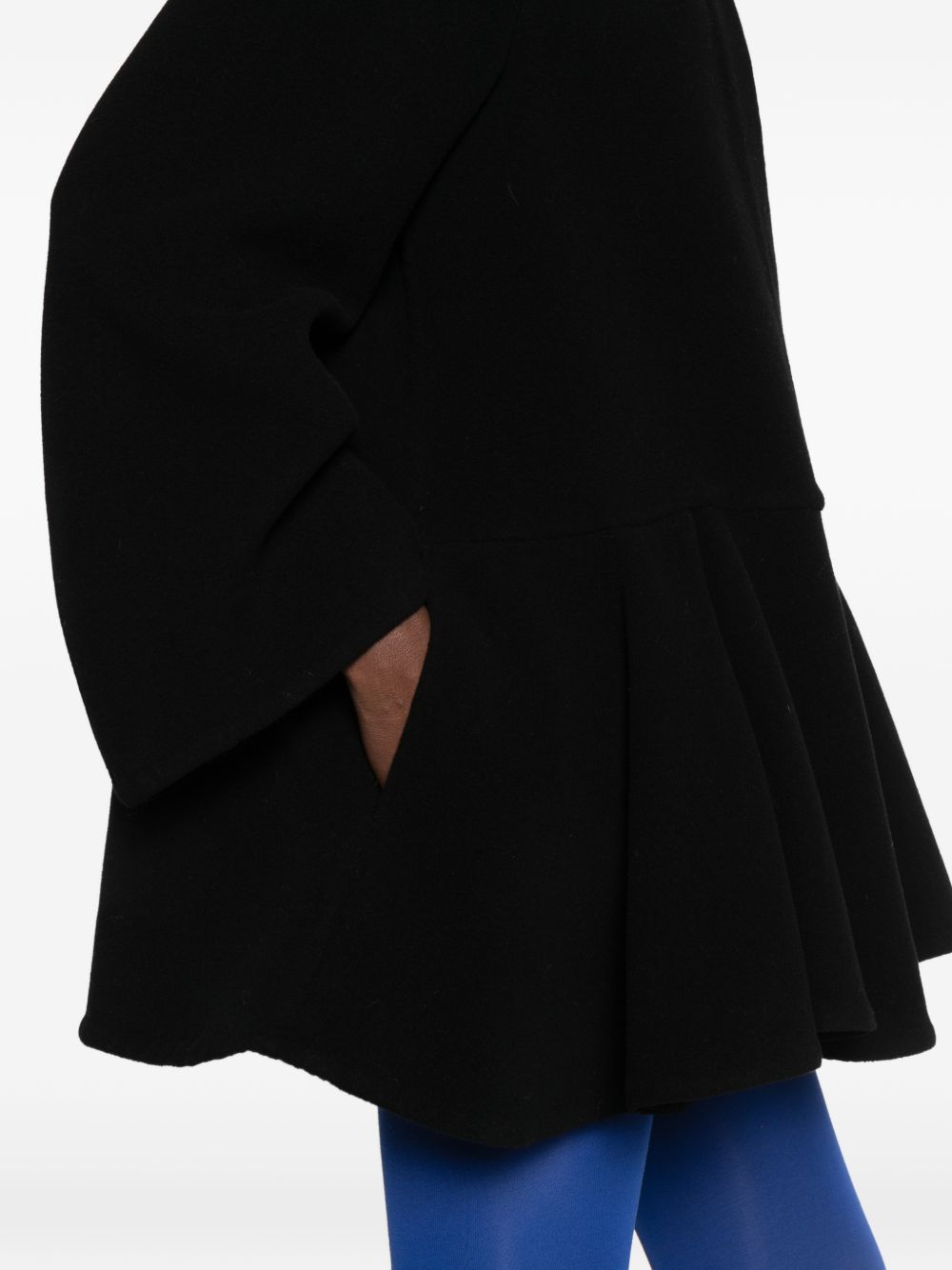 Loewe Women Wool And Cashmere Short Coat LOEWE