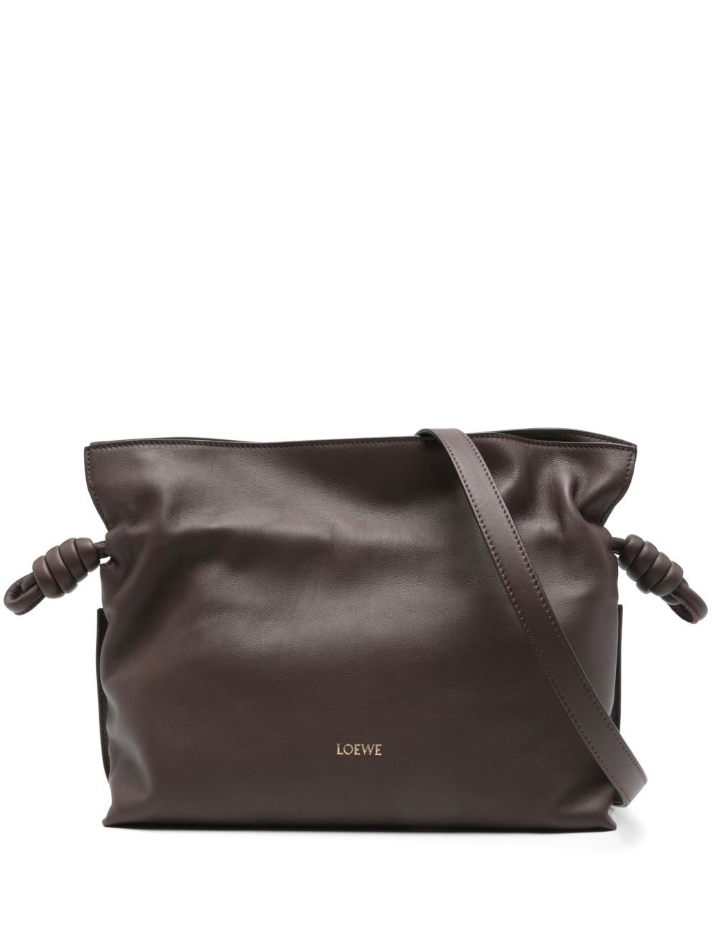 Loewe Women Flamenco Medium Leather Clutch LOEWE