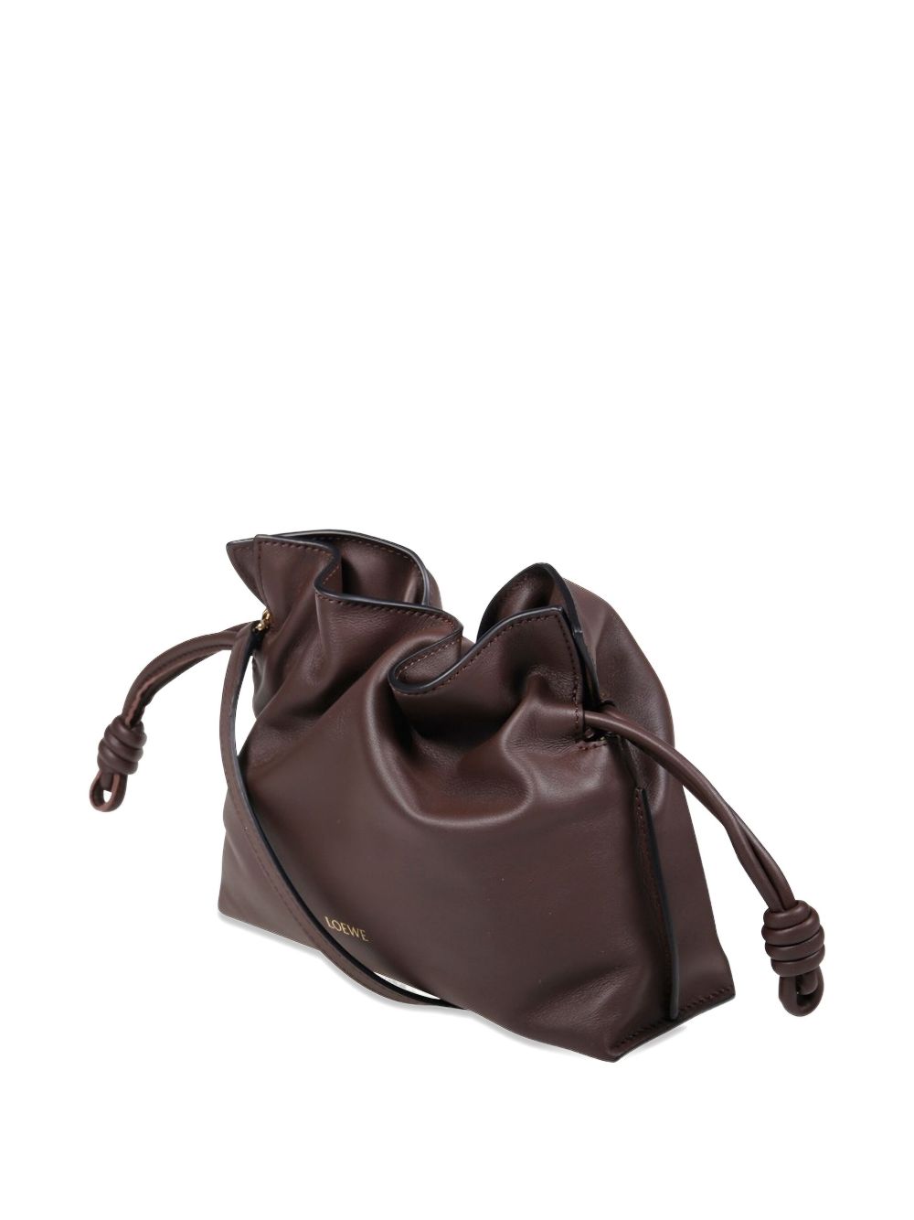 Loewe Women Flamenco Mini Leather Clutch LOEWE