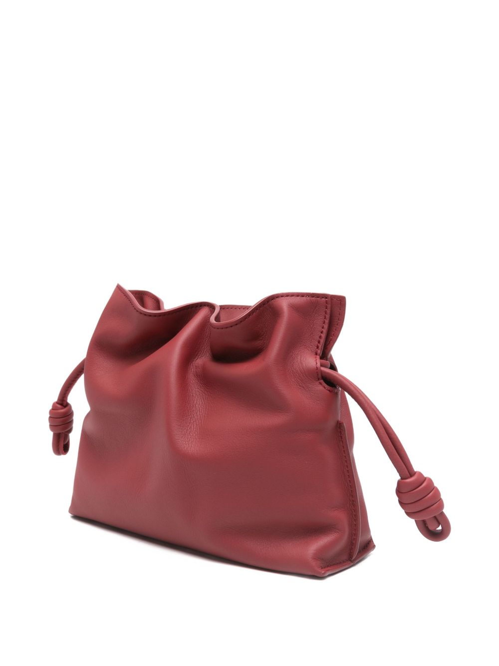 Loewe Women Flamenco Mini Leather Clutch LOEWE