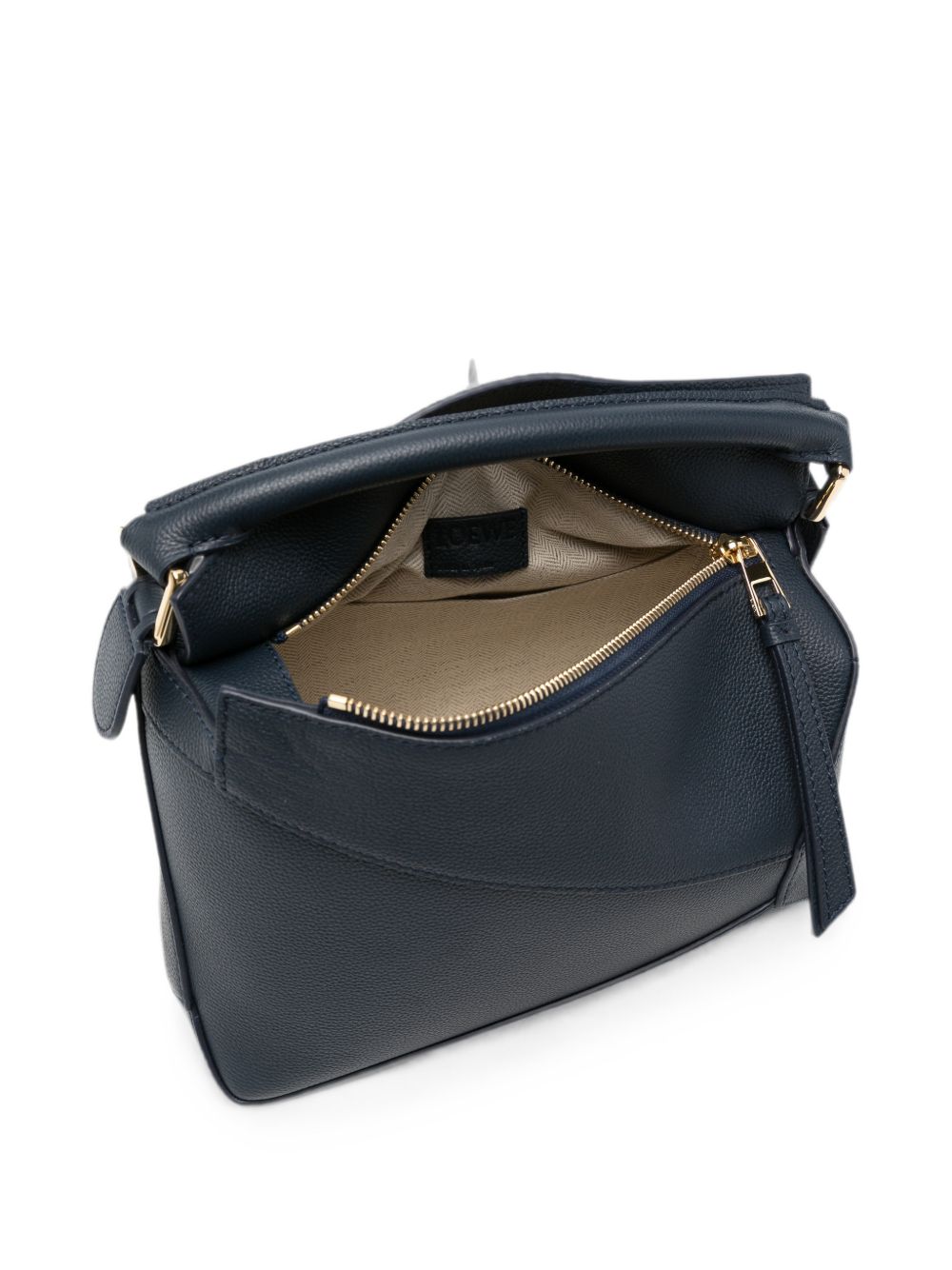 Loewe Women Puzzle Edge Small Leather Handbag LOEWE