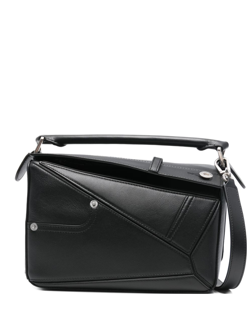 Loewe Women Puzzle Panta Small Leather Shoulder Bag LOEWE