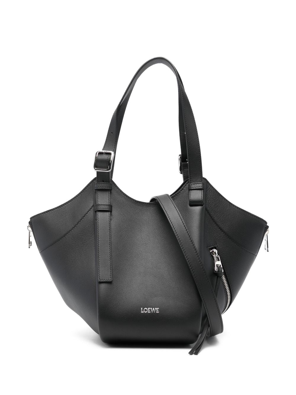Loewe Women Hammock Flip Leather Tote