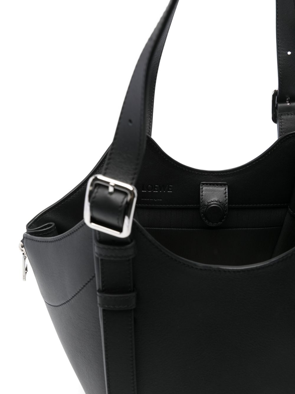 Loewe Women Hammock Flip Leather Tote