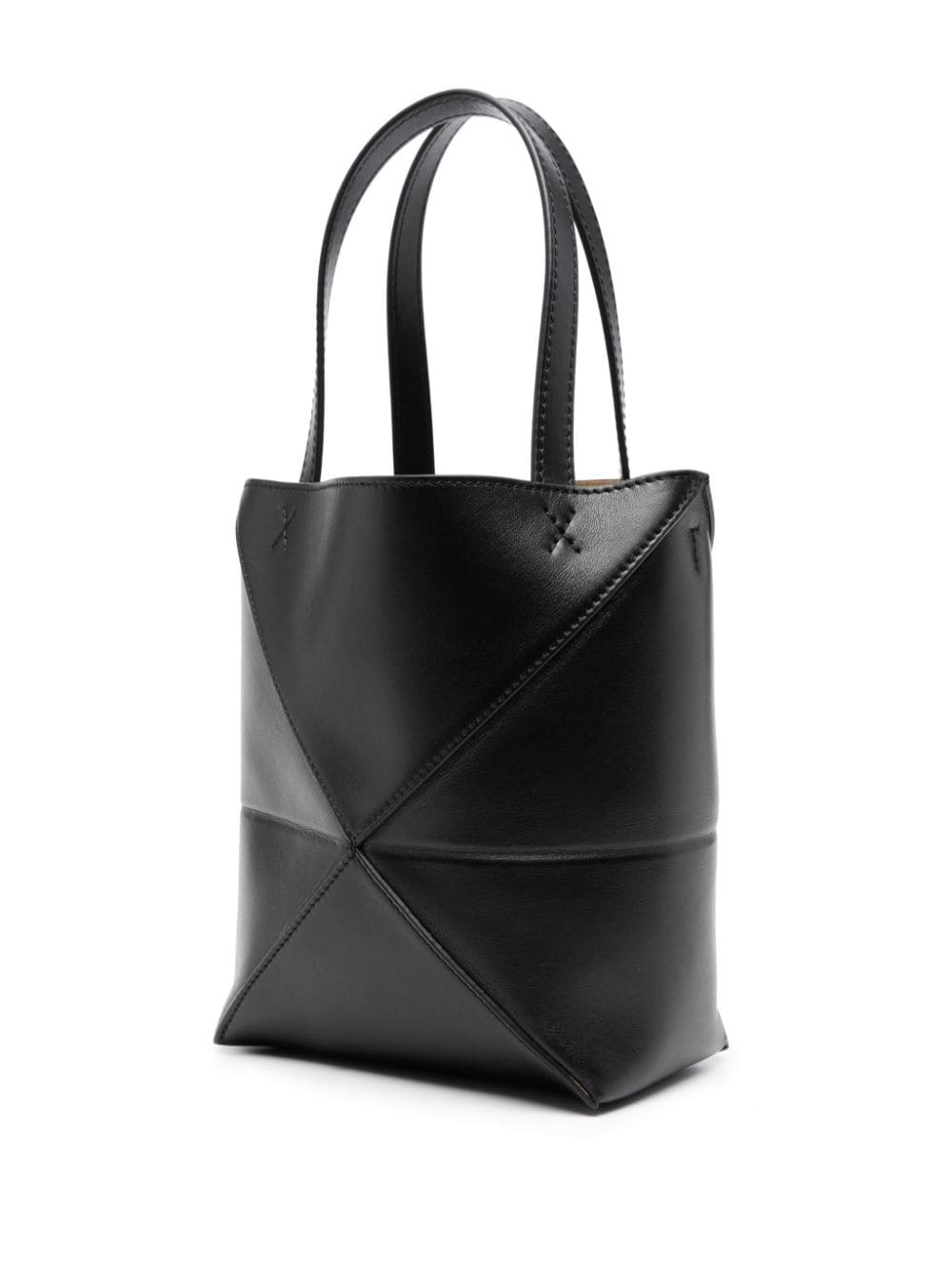 Loewe Women Puzzle Fold Mini Leather Tote LOEWE