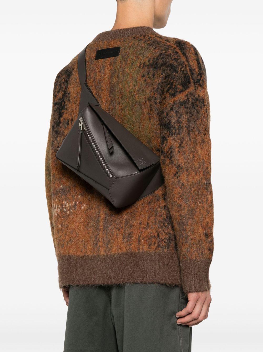 Loewe Men Puzzle Edge Small Leather Bumbag LOEWE