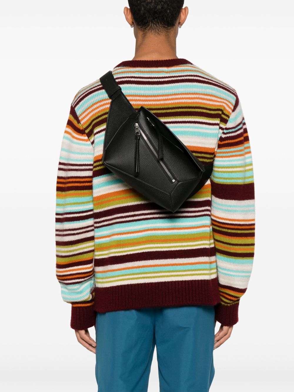 Loewe Men Puzzle Edge Small Leather Beltbag LOEWE