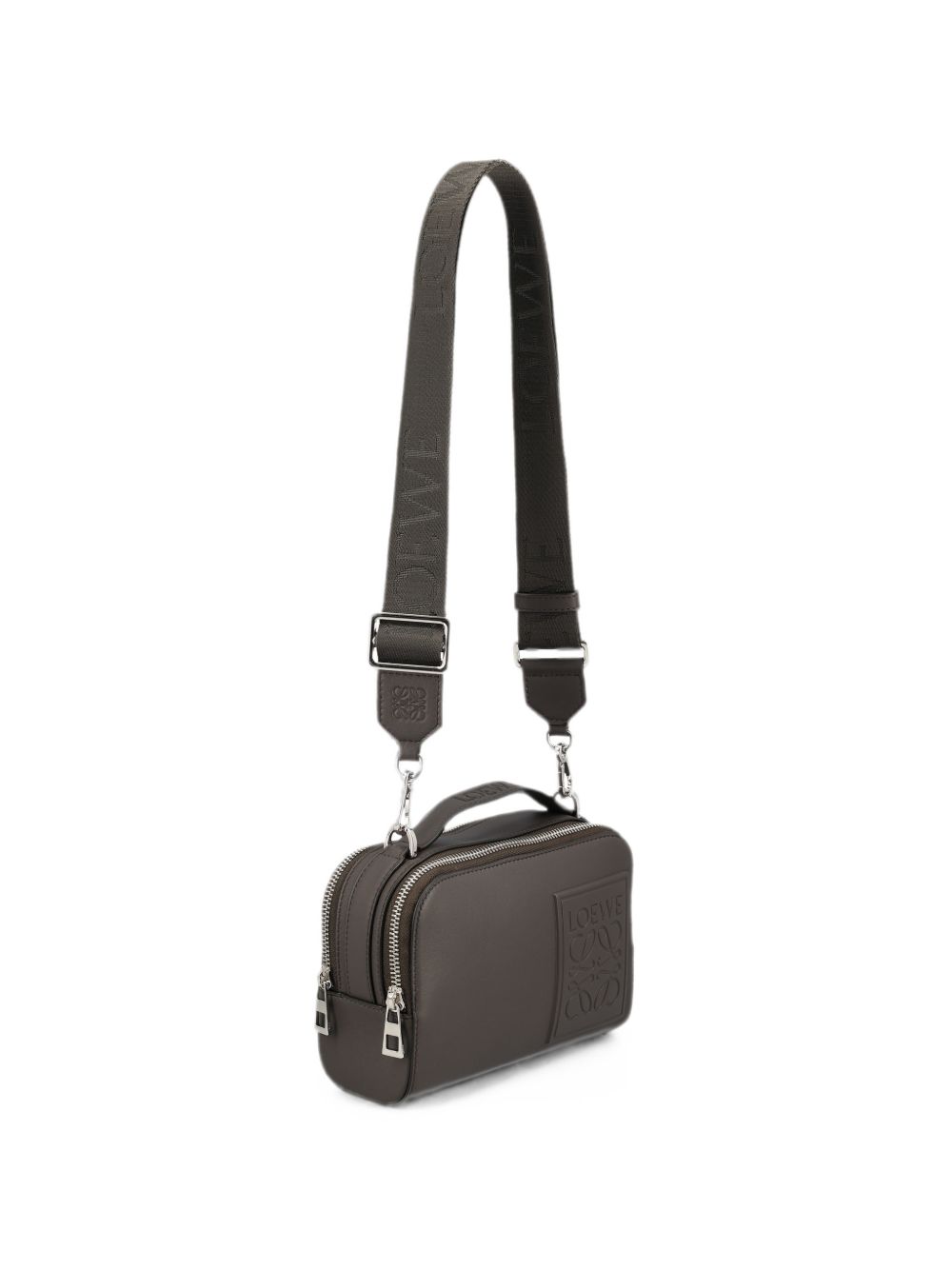 Loewe Men Camera Mini Leather Crossbody Bag LOEWE