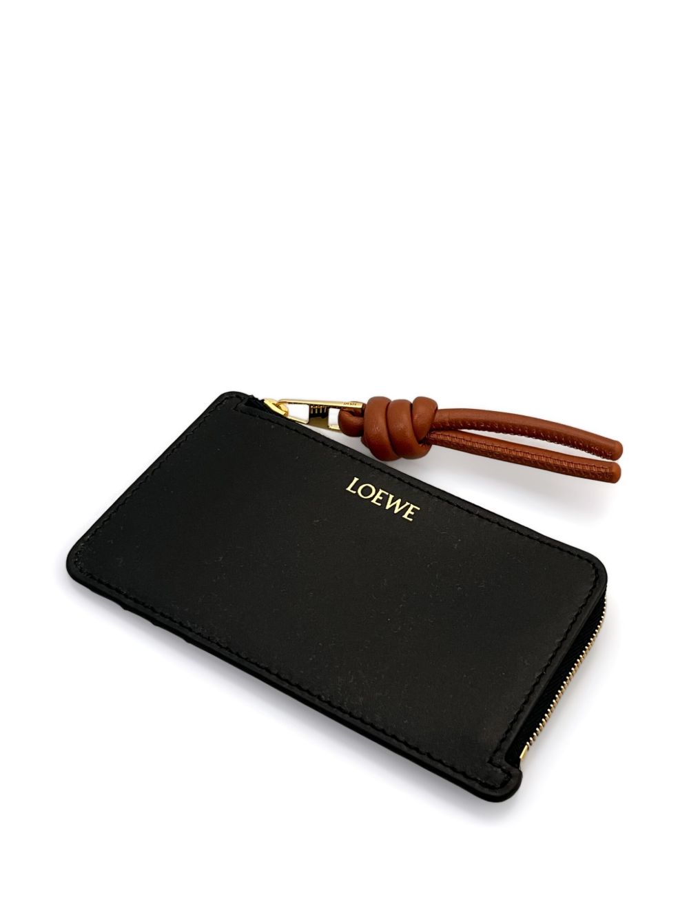 Loewe Women Knot Leather Card Case LOEWE