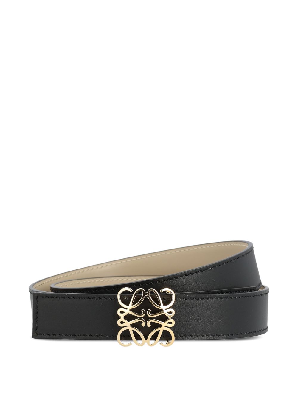 Loewe Women Anagram Leather Belt LOEWE