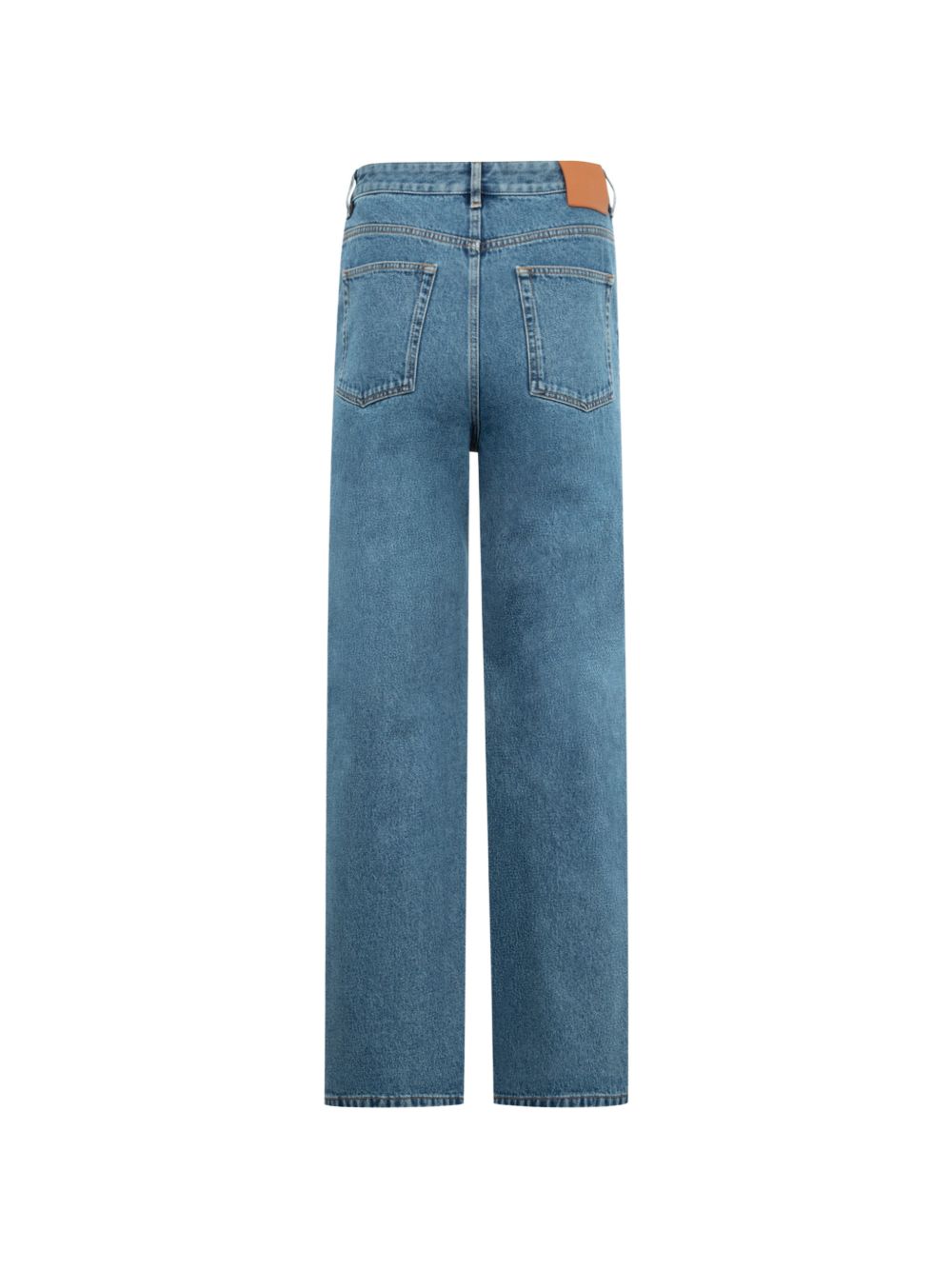 Loewe Men Anagram Baggy Denim Jeans LOEWE