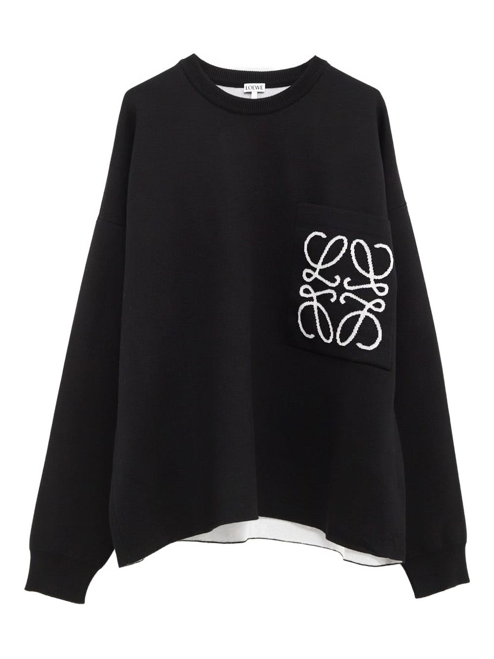 Loewe Men Anagram Cotton Sweater LOEWE