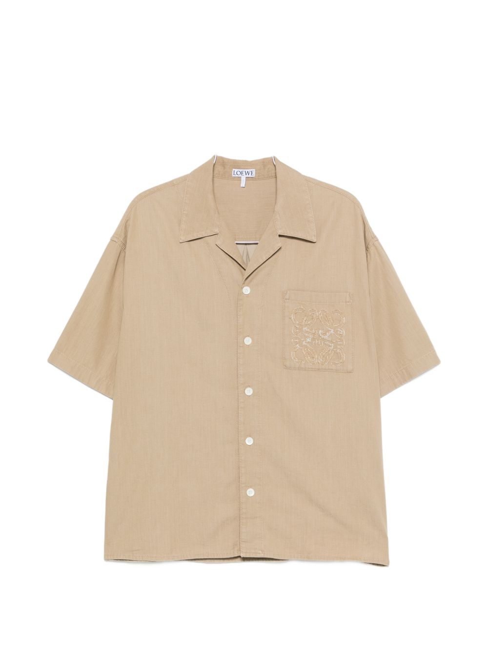 Loewe Men Anagram Cotton Shirt LOEWE