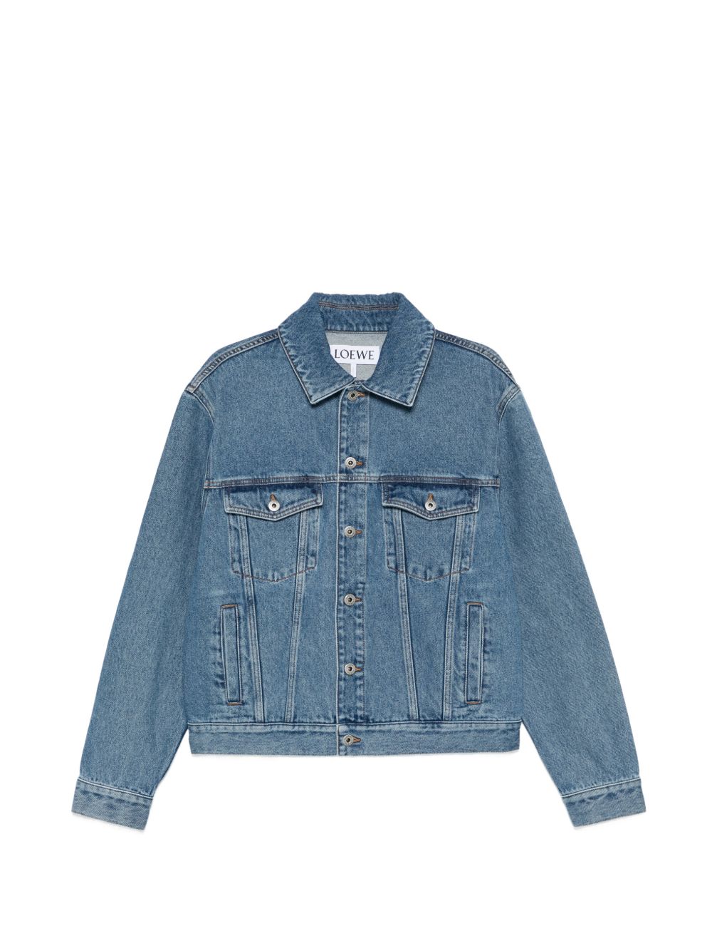 Loewe Men Anagram Denim Jacket LOEWE