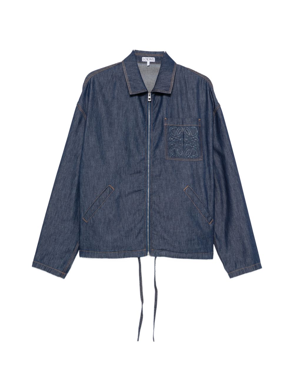 Loewe Men Anagram Denim Jacket LOEWE