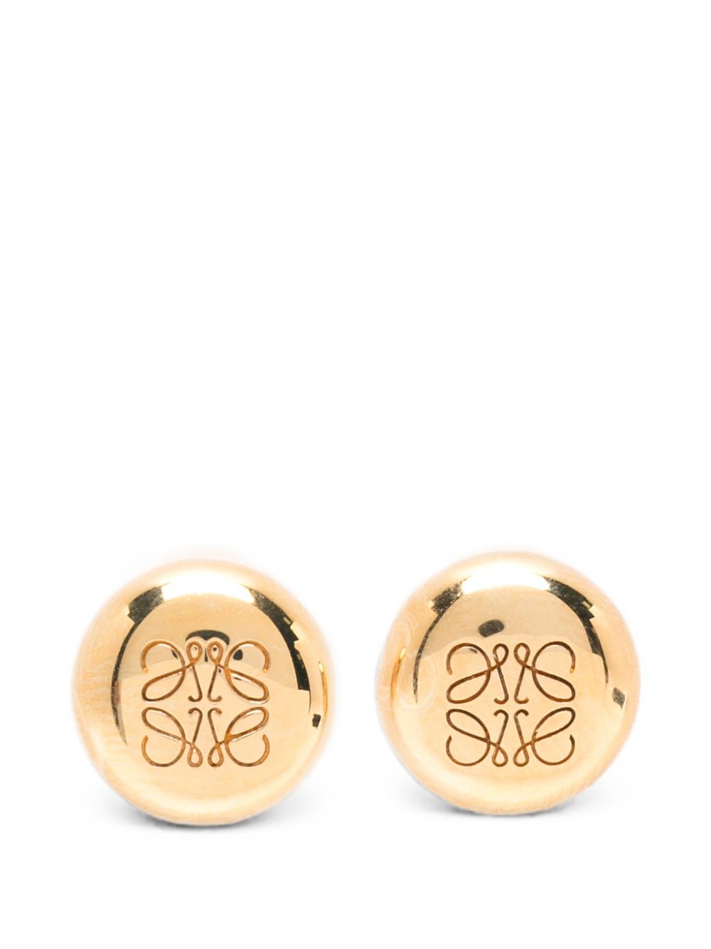 Loewe Women Anagram Silver Earrings LOEWE