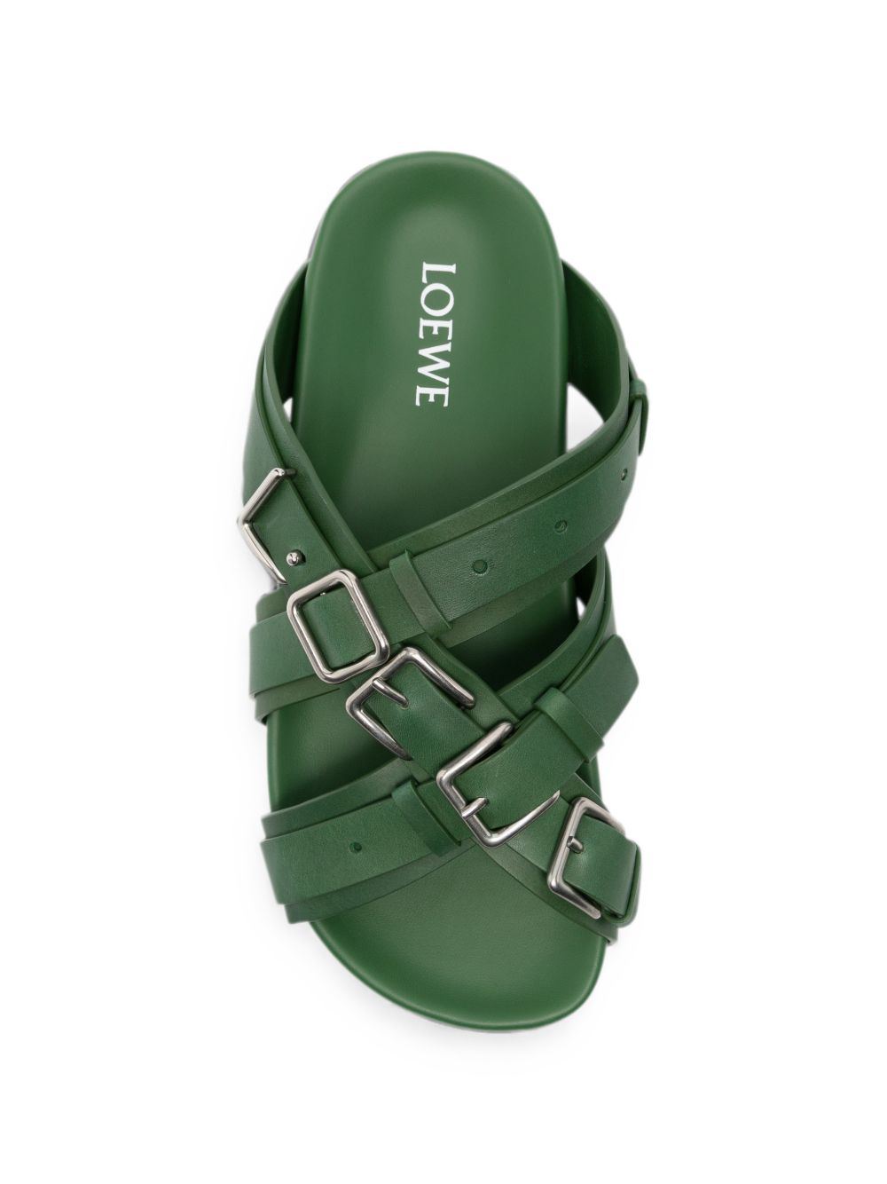 Loewe Men Fussbett Leather Sandals LOEWE