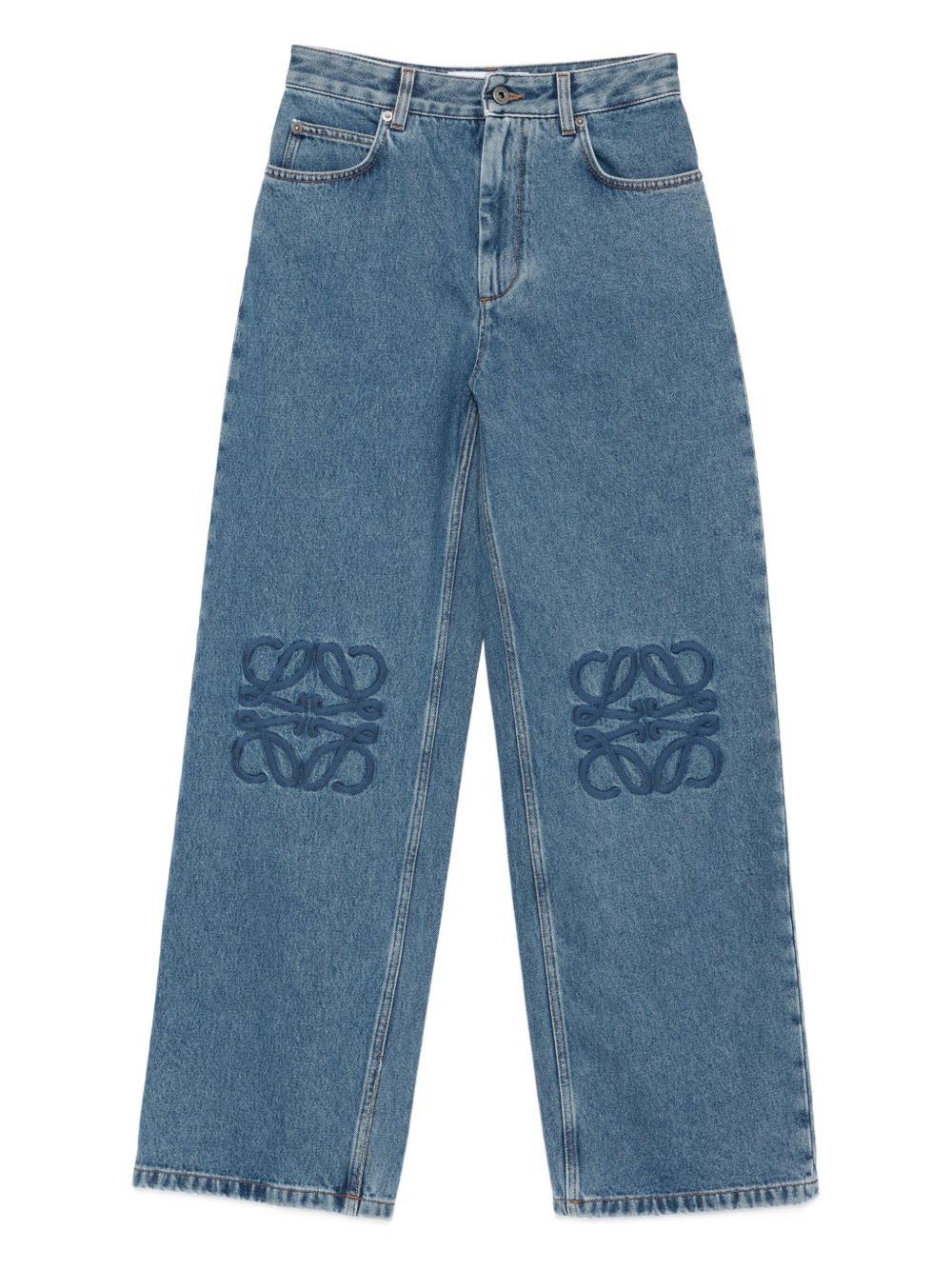 Loewe Women Anagram Baggy Jeans LOEWE