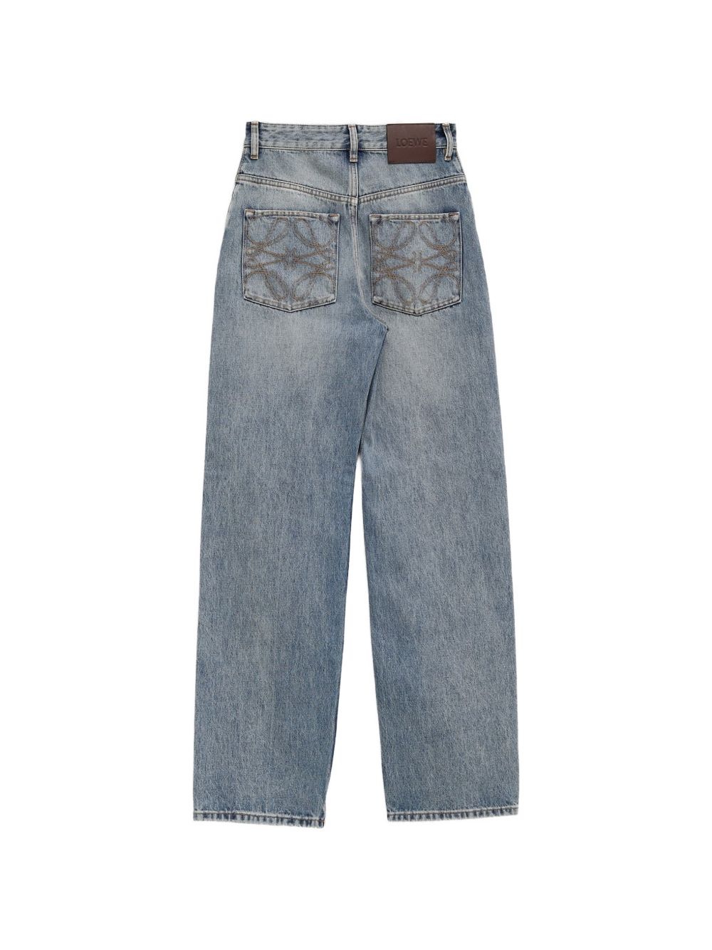 Loewe Women Anagram Baggy Jeans LOEWE